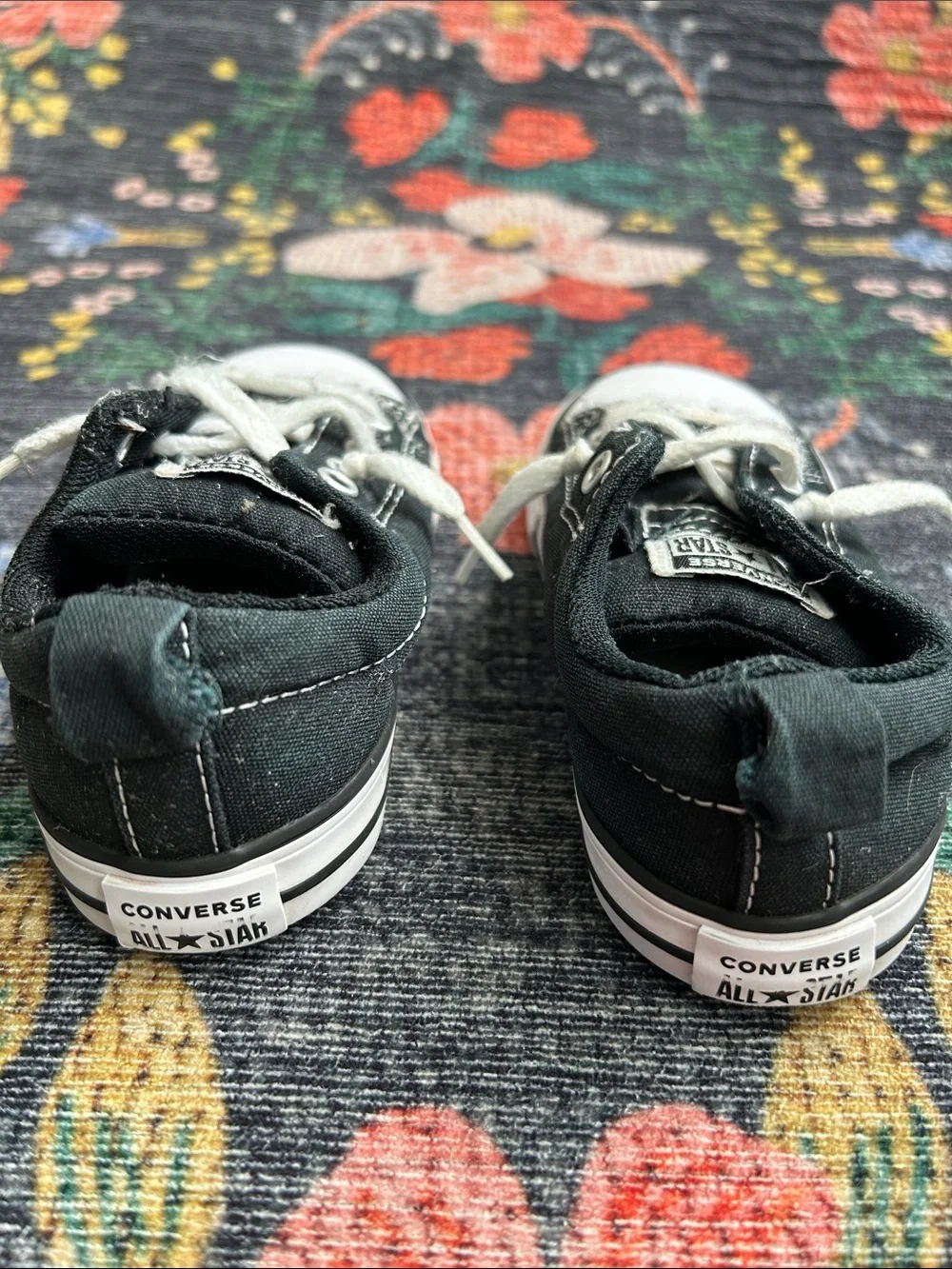 Converse Chuck Taylor Black Slip-On Sneakers, Toddler Size 8